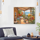 Corridor Oil Paint By Numbers Kit DIY Acrylic Painting on Canvas Frameless