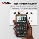 ANENG AN113A Auto Range Digital Multimeter 4000 Count Voltmeter (Orange)