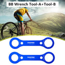 TOOPRE Aluminum Bottom Bracket BB Wrench Cycling Install Repair Parts (A+B)