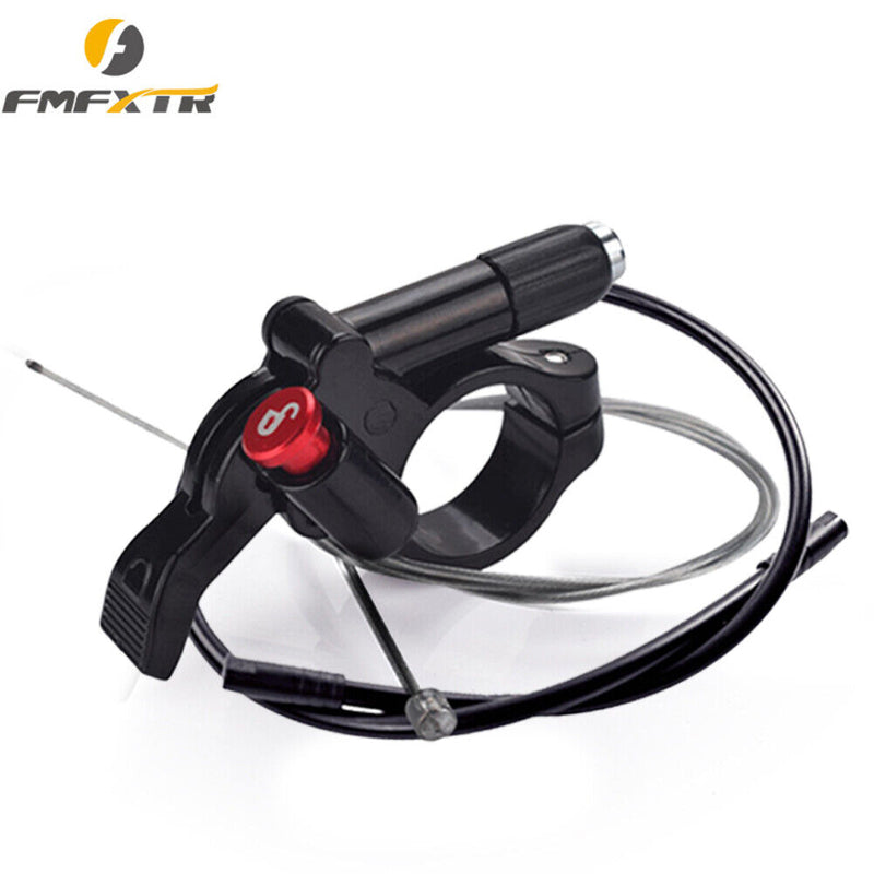 Mountain Bike Front Fork Remote Lockout Lever with Inner Cable + Housing Newly