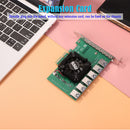 PCI Express 4X 20Gb 1 to 6 Riser Card Mining Miner PCI-E USB3.0 Extenders