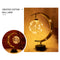 Moon Sepak Takraw Lamp Handmade Hemp Rope Wrought Iron Night Light for Bedroom