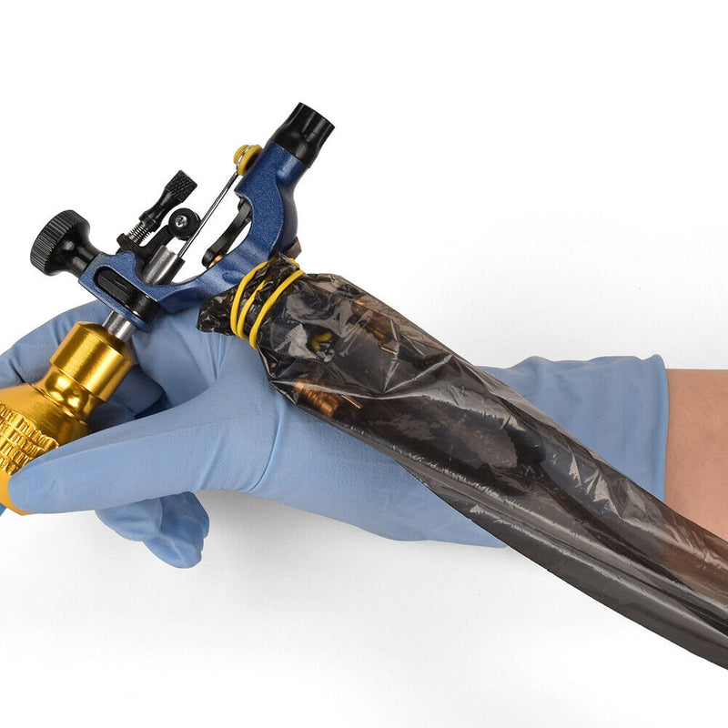 100pcs Disposable Tattoo Clip Cord Sleeves Covers Permanent Makeup Supply B