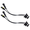 2pcs Car D2S D4S HID Ballast Amp Harness Adapter Holder Female Male Ka