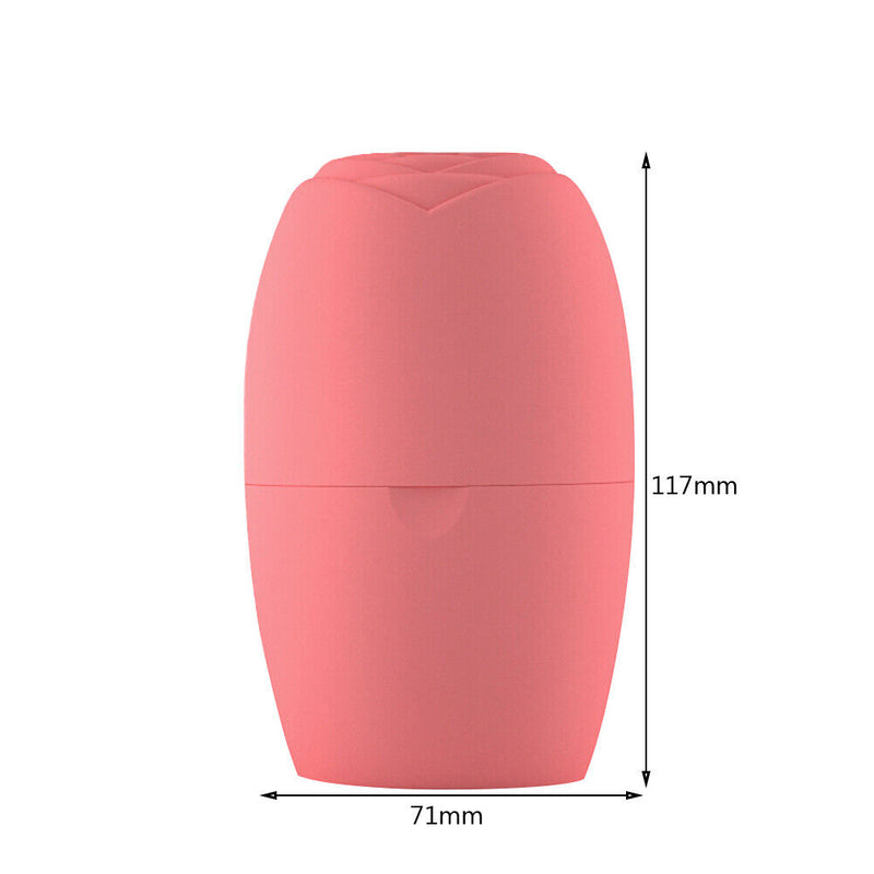 Silicone Ice Ball Face Massager Skin Care Lifting Contouring Tools (Red) Newly