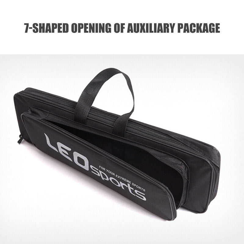 LEO Oxford Cloth Fishing Rod Storage Bag Fishing Tackle Zipper Carry Case Newly