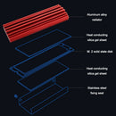 Fin Cooler Computer Radiator SSD Heatsink M.2 2280 Heat Sink M.2 NVME Heat Sink