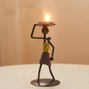 Decorative Metal Candle Holders Home Candlestick Wedding Party Decoration Art