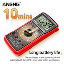ANENG Digital Multimeter LCD DC AC Voltage Capacitance Test Meter (Red)