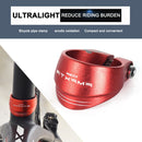 31.8mm Bicycle Saddle Seat Tube Clamp MTB Road Bike Seatpost Clamps (Red) Newly