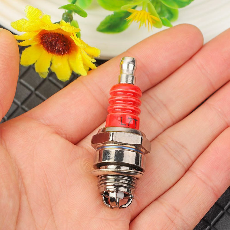 Electrode Gasoline Chainsaw Engine 2 Stroke L7T Three-sided Pole Spark Plug