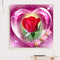5D DIY Diamond Painting Heart Rose Full Round Drill Mosaic Picture Wall Art Kit