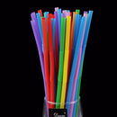 1000pcs Disposable Safe Plastic Color Straw with Extendable Elbow Design