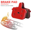 2 Pair Semi-Metallic MTB Mountain Bicycle Disc Brake Pads Cycling Bike Part
