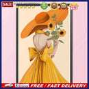 Sunflower Girl Full Cross Stitch 11CT Printed Embroidery Craft Kits Home Decor