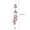 Animal Wind Chime Outdoor, Wind Bell Tubes, for Garden, Yard (Owl) Newly