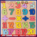 ABC Puzzle Digital Wooden Toys Early Learning Jigsaw Preschool Educational Toys