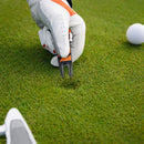 Golf Pitchfork Divot Repair Tool with Ball Marker Zinc Alloy for Husband Gi