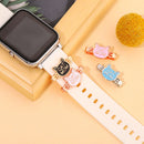 Cute Strap Decoration Silicone Bracelet Pendent Watchband Decorative Charm