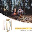 Wood Make Fire Drilling Tool for Outdoor Camping Hiking Survival Activity Newly