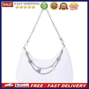 Retro Women Solid Color Small Shoulder Bags Ladies Butterfly Chain Hobos Handbag