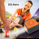 Hand Crank Radio LED Flashlight Multifunctional Radio for Outdoor Camping Hiking