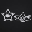 Snowvirtuos 4pcs Sea Star Metal Cutting Tools Stencils DIY Scrapbooking
