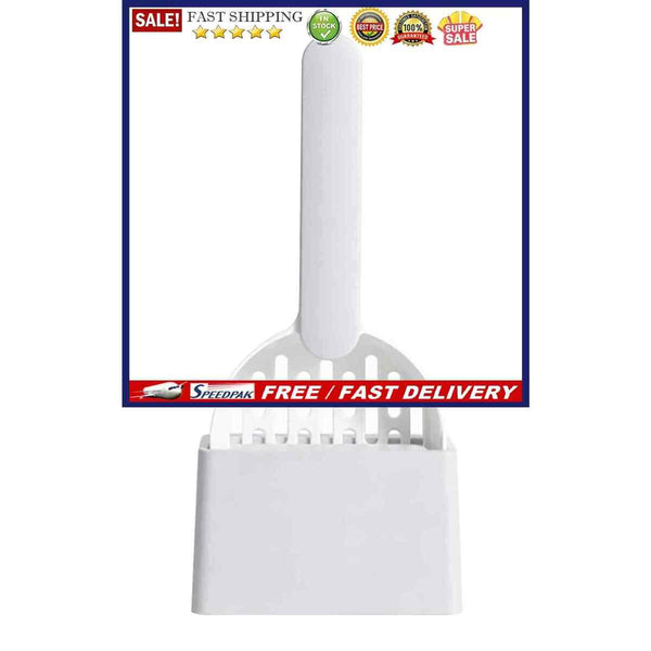 Litter Scoop with Stand Cat Litter Sifter Scoop Easy to Clean Ergonomic Des