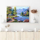 Landscape 50x40cm DIY Paint By Numbers Art Picture On (M339)
