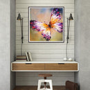 5D DIY Full Drill Diamond Painting Butterfly Embroidery Mosaic Kit Bedroom De