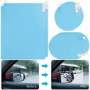 6pcs/set Car Door Mirror Window Anti Fog Film Waterproof Protective Films Newly