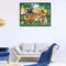 Animals on Grass Oil Paint By Numbers Kits DIY Animal Art Home Decoration Gift