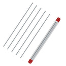 5pcs Hollow Earthworm Hooking Needle Worm Penetrate Needles Fishing Accessories