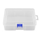 spskdian PP Empty Box Transparent Plastic Rectangular PP Box with Lid Klei