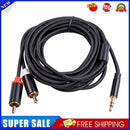 RCA Cable HiFi Stereo 2RCA to 3.5mm Audio Cable AUX Y Splitter Cord (300cm)