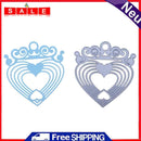 Snowvirtuos Hollow Heart DIY Scrapbook Embossing Crafts Cutting Punching The Metal