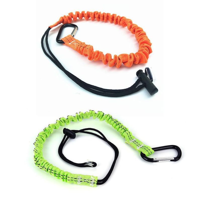 Bicycle Elastic Leash Belt Nylon Parent-Child MTB Bike Towing Rope (Orange)