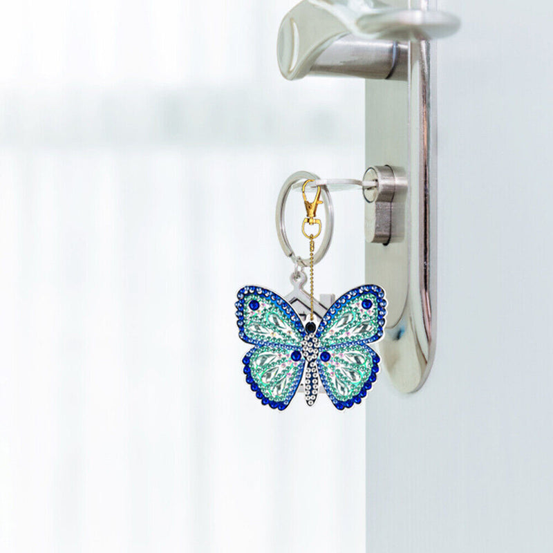 DIY Full Special-shaped Drill Diamond Painting Keychain Pendant (DSK022)