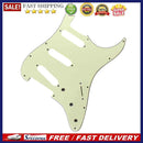 3Ply SSS 11 Holes Strat Electric Guitar Pickguard for FD (Dark Green)