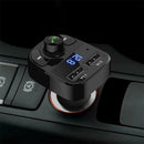 Display Car Kit FM Transmitter MP3 Player 2 USB Charger Fast Charger Adapter