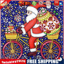 5D DIY Special Shaped Diamond Painting Santa Claus Cross Stitch Mosaic Kits