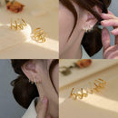 Trendy Geometric Women Classic Stud Earrings Fashion Earrings Jewelry Gift P1D1