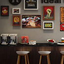 Car Sexy Lady Metal Plate Painting for Bar Pub Tin Plaques Wall Sign (A)