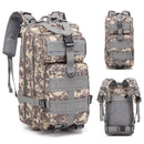 30L Outdoor Sport Waterproof Backpack Large Capacity Storage Rucksack (ACU)