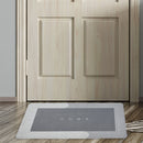 Nordic Style Entrance Mat Absorbent Floor Bathroom Carpet (C Light Grey) Newly
