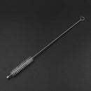 Stainless Steel Straw Cleaning Brush Bar Home Drinking Pipe Straws Washer Newly