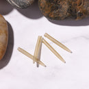 15pcs Carp Fishing Accessories Slide Bend Swivels Hair Rig Hook Link (C) Newly