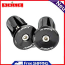 VG Sports 2pcs Bike Handlebar Stopper Bicycle Grip Bar Plug Cap (Black)