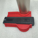 Plastic Profile Copy Gauge Contour Duplicator Standard Marking Tools (Red) Newly