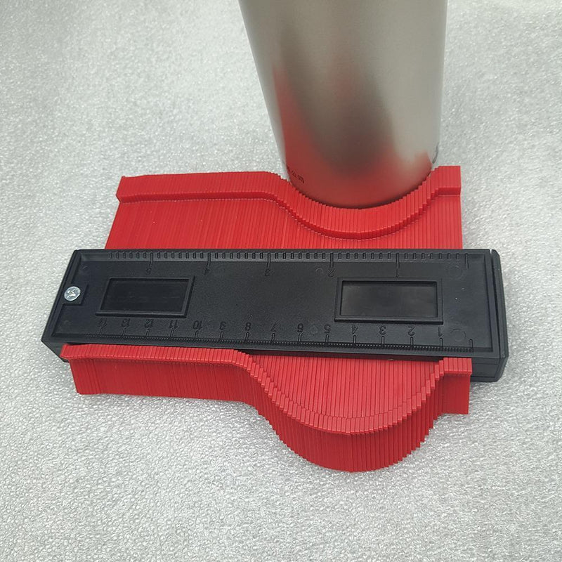 Plastic Profile Copy Gauge Contour Duplicator Standard Marking Tools (Red) Newly